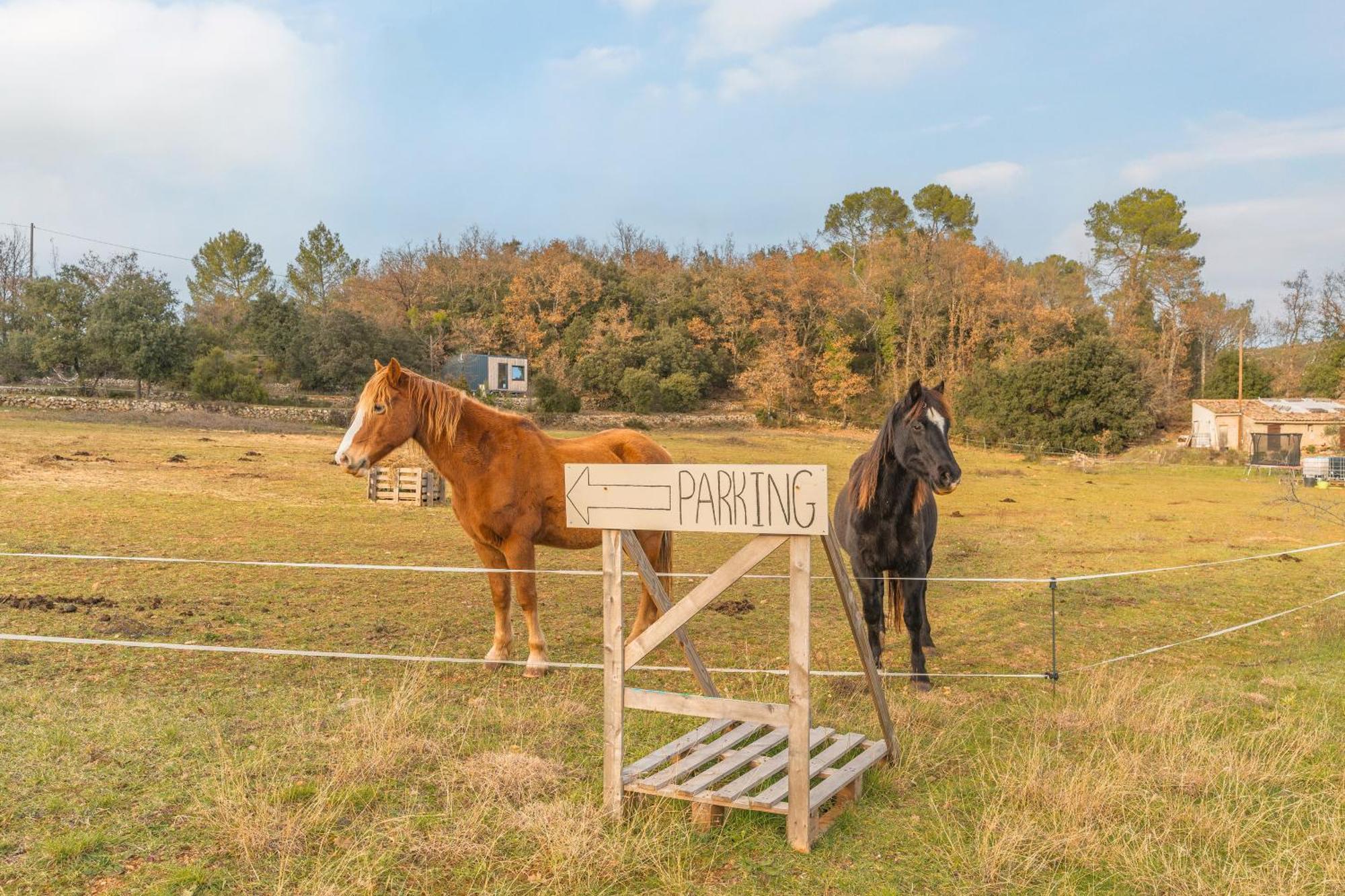 La Cabane Aux Chevaux Varages Bagian luar foto